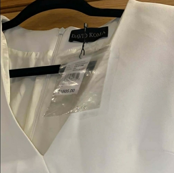 David Koma Embellished Tailored Mini Dress - Picture 10 of 11